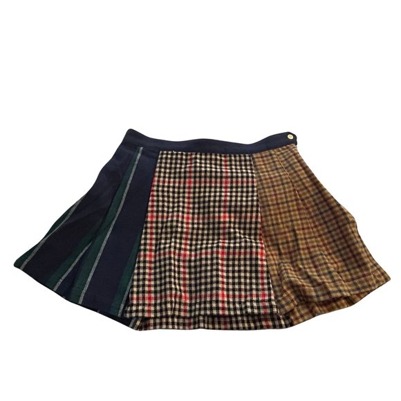 Rowing Blazers Target Plaid Pleated Skirt Size 10 - Picture 2 of 4